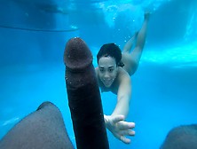 Underwater Sex Homemade Teeny Crushed By Bbc Massive Dark Dong