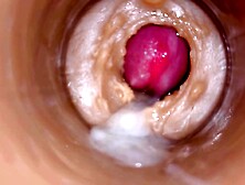 Precum squirting in my snatch Camera In Pussy 4k