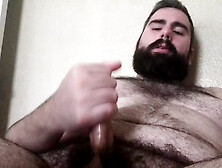 Horny Chubby Guy Cums After Edging