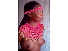 African nymph with beautiful, firm breasts