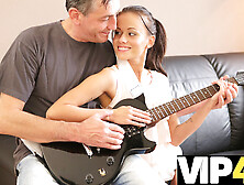 Petite Romanian Teen Tina Is Nailed By The Older Man