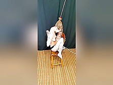 Orgasm In Brutal Chair Bondage