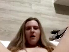 Bbw Model Rubs Her Clit In Her Bathroom