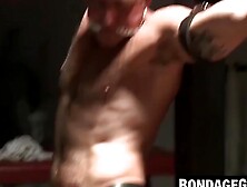 barely legal Hunk Shocking Older Guy With Electro Wand in Hot Gay Sex
