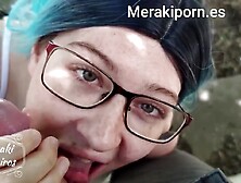 Teenage Outdoor Blowjob POV video