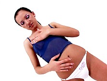 Julia Usova is a slender brunette hair that gets that screw me harder face when that babe has sex.