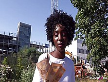 German Scout - Ebony Dark Milf Zaawaadi Real Public Pickup Sex For Cash In Berlin