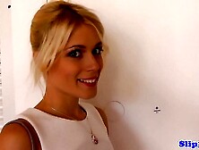 Classy eurobabe blowing on pensioners schlong