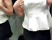 Public Fitting Room Facial at Zara