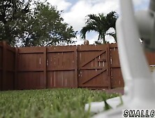 Teen with amazing tits gets fucked and masturbation woods Alone With A Drone