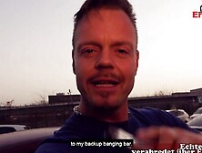 Pierced bimbo arranges an anal date