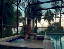 [Abx][153] - Donovan Jerking And Having Fun By The Pool