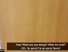 A guy fucks a Russian girl without taking off her panties