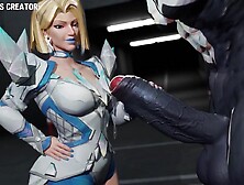 Venom's mega cock is stuck in the pussy of Marvel's sluttiest milf (Bewyx animation) - Jazziuu