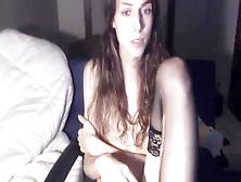 Inexperienced Teenage Tgirl On Stool