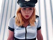 Hawt Angel Arranged Surprise and Sat on My Face in Police Costume
