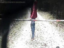 Outdoor With Shiny Boots