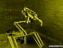 Chinese Shiori Natsumi screams and cumming with a fucking machine.