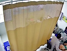 Peeping Hospital patient. 41