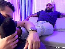 Dan Edwards Worships And Adores Black Guys' Feet In A Wild Obsession Hd Gay Movie