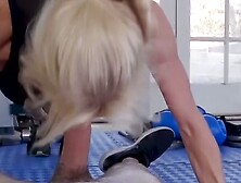 Get Fit with the Fittest! Alexis Fawx, the Busty Blonde MILF Wholl Suck the Titan Out of You