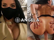 ANGELA WHITE - Real Life POINT OF VIEW Anal Sextape