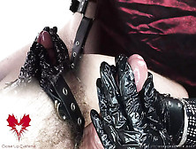 Edging Hand-Job And Peehole Play In Latex Gloves.  Multiple Ruined In Close Up.  Pip Swap.