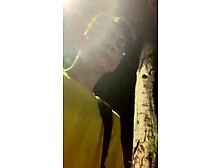 Exposed public masturbation