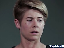 Lesbians eat pussy during kinky orgy