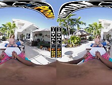 VIRTUAL PORN - Stepmom Sophia Locke Rubs You Down In VR