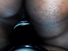 BBW riding her girlfriends strap on