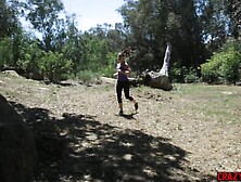 MILF Chanel Preston fucked by a two dirty guys after they fucked her mouth