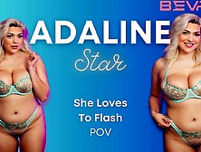 Promo - Big Boob Curvy Athletic Adaline Star Blush Erotica Bevr