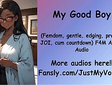 Gentle BLACK Femdom Strokes your DONG!!