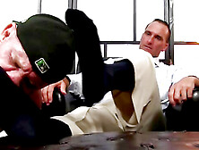 Sebastian Steele Foot Dominates Dev - Sebastian And Dev