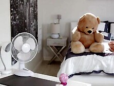 "Babe's Best Friend Shares Slippery Pussy Buffet - Solo Female Masturbation"
