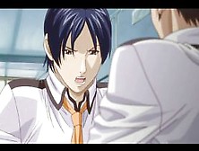 Anime slut with huge tits sucking hard cock