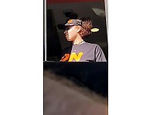 4 teens see cock bulge at Dunkin Donuts drive-thru
