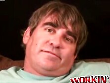 Grandpa Jerk-Off Session - Mature Man Jacks Off After Interview