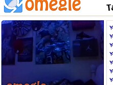 busty black teen helps stranger on cam