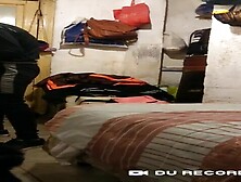 Italian woman is often getting banged in front of a hidden camera,  during the time that her spouse is working