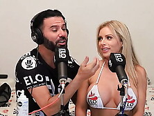 Huney Baked Titties Rides Elo Podcast In The Middle Of Interview
