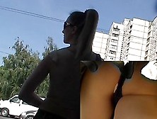 Period fur pie upskirt (fake)