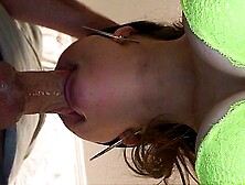 He Bet me i couldn't make him Cum without my Hands,  so i used my Throat