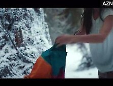 Alexa Barajas Breasts Scene in Yellowjackets