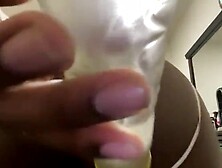 Creamy Homo Ebony Anal in a white belt