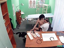 Celine Noiret In Gives Head And Gets Screwed In Doctors Office
