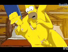 Homer Simpson cartoon porn compilation