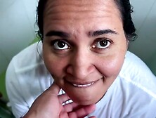 POV I discover my stepmother masturbating in the shower and I fuck her before my father arrives