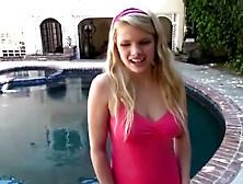 Little Taylor - Naughty Outdoor Lesbo Fun Teens Get Dirty (18+)